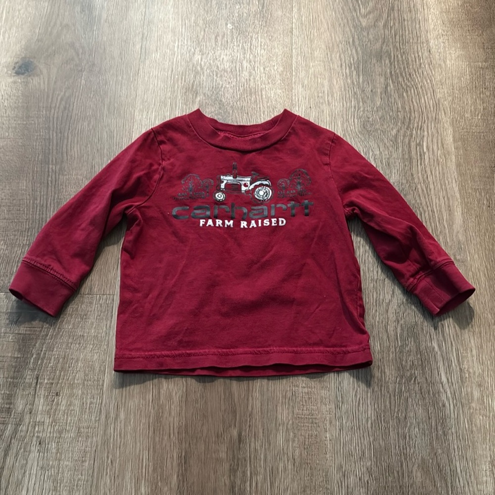 Carhartt Long Sleeve T-Shirt Size 6M